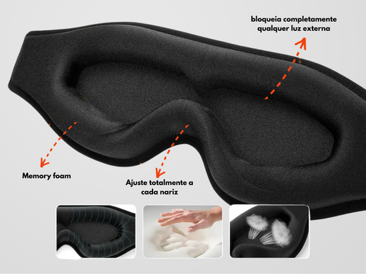Fleep Dream Mask | Venda ergonómica blackout