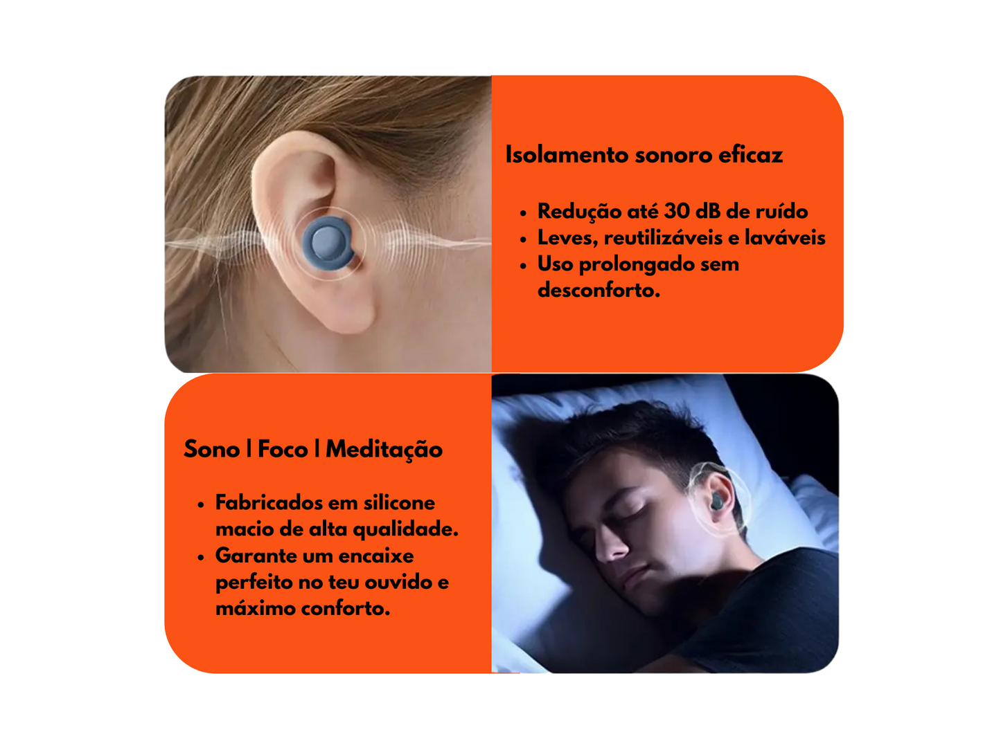 Fleep Dream | Earplugs alto isolamento sonoro