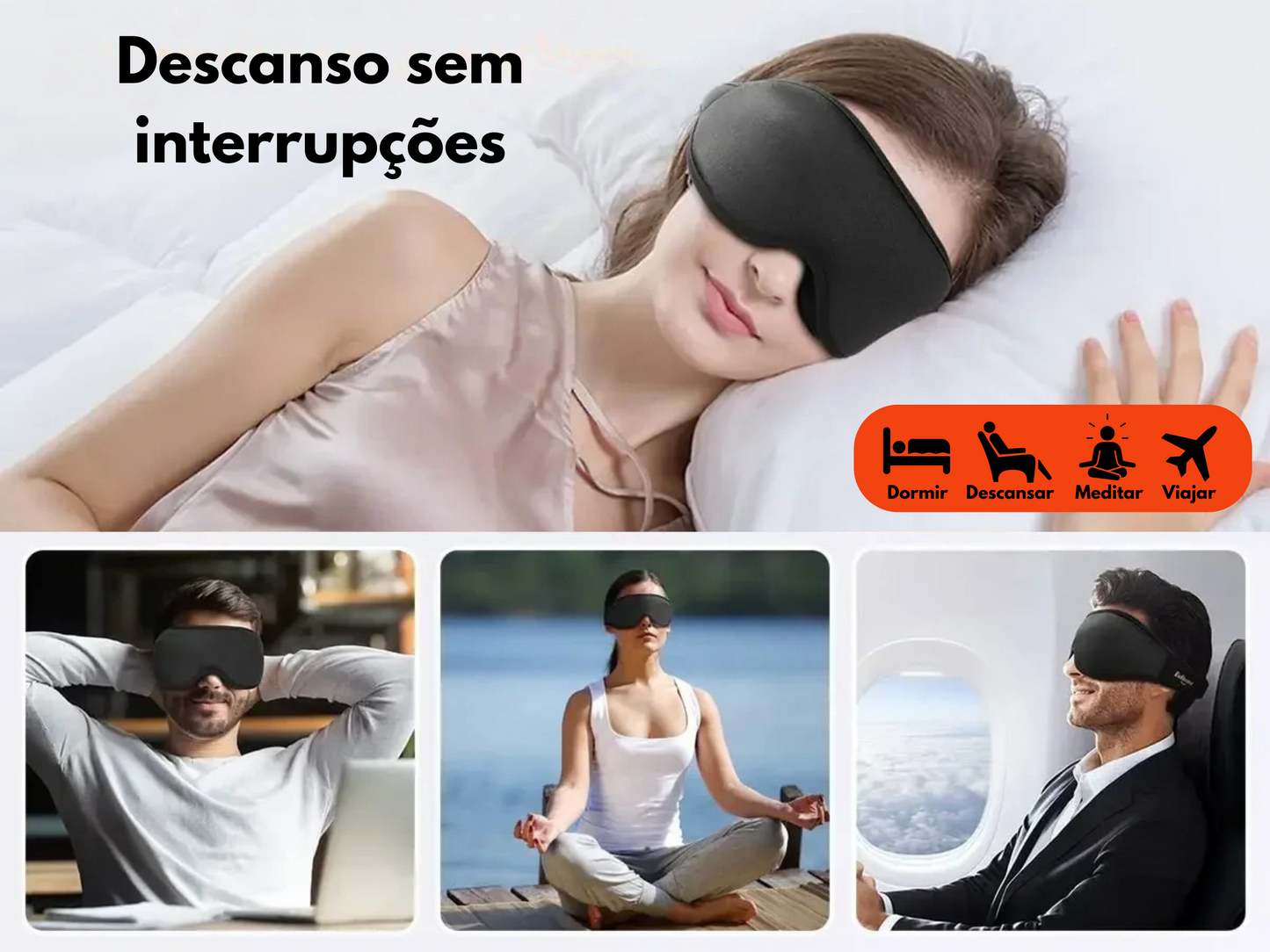 Fleep Dream Mask | Venda ergonómica blackout